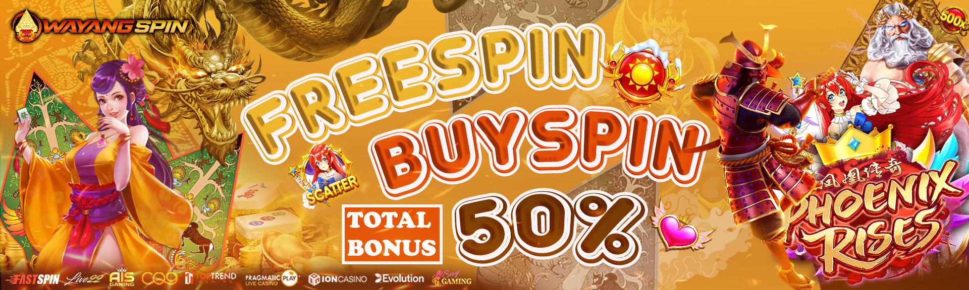 Event Slot WAYANGSPIN